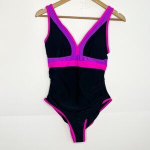 Popvil Womens One Piece Tummy Control Swim Suit Size Medium